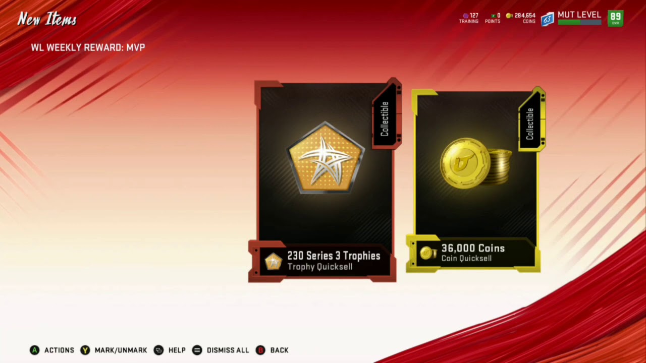 Madden weekend league rewards