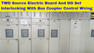 Two Source EB Breaker &  DG Breaker Interlock With Bus Coupler Control Wiring