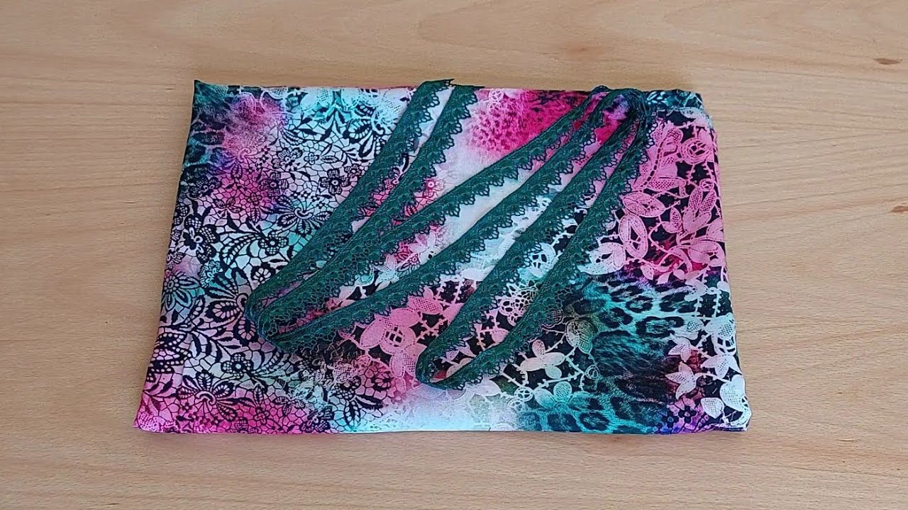 خيطت قندورتي للعيد🌟فأخر لحظة شوفو كيف طلعات موديل عصري يهبل😍