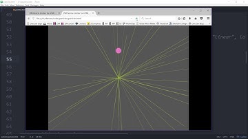ZIM Bubbling: 23. Particle Emitter Code 3 - #HTML #Canvas #JavaScript, #CreateJS, #ZIMjs
