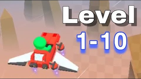 Road Glider Level 1-10 gameplay Android y iOS