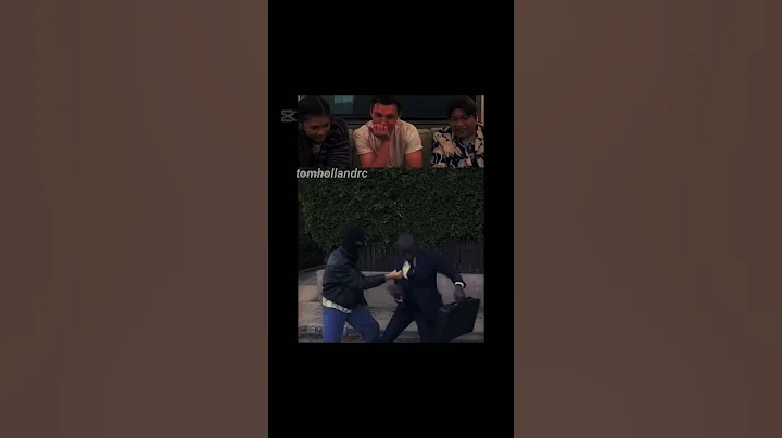 Tom Holland Laughs to Viral Videos Part 7 #tomholland #funny #sorts #meme