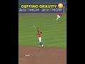 DEFYING GRAVITY 😳 #mlb #baseball #shorts #viral #sports #parati #youtube