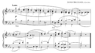 Bruckner, Anton · Lento in Es-Dur | WAB add 334/4