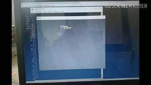 Image processing - machine vision - dimension measurement