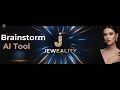 How to Use Brainstorm Tool on Jeweality | Jewelry Concept Design with AI