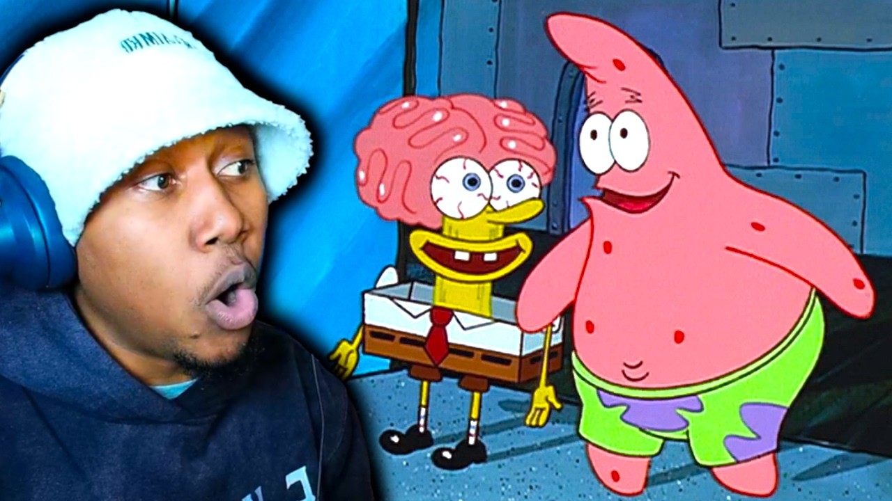 SCAREDY PANTS - Spongebob Squarepants REACTION