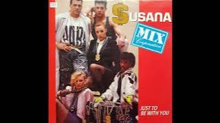 Susana Mix Corporation – Just To Be With You (Versión Inglesa Y Española) 12', (1990, Spain)