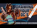 Drawing your ocs with the ohuhu 320 marker set review and giveaway
