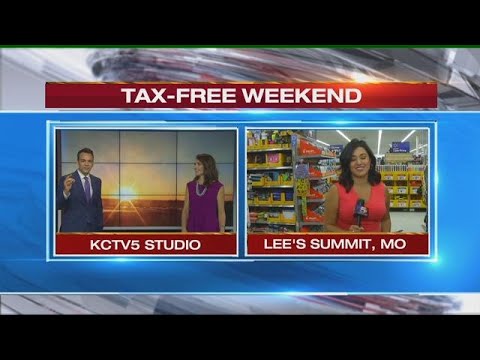 Tax-free weekend begins in Missouri