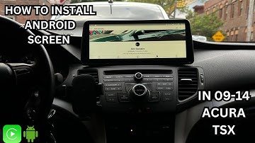 How to Install Aftermarket Radio On 09-14 ACURA TSX | Apple CarPlay | Android Auto