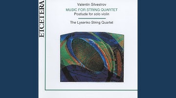 String quartet no 1