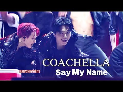 ATEEZ WOOYOUNG COACHELLA  SAY MY NAME  FANCAM -  240412 에이티즈 정우영 우영 직캠