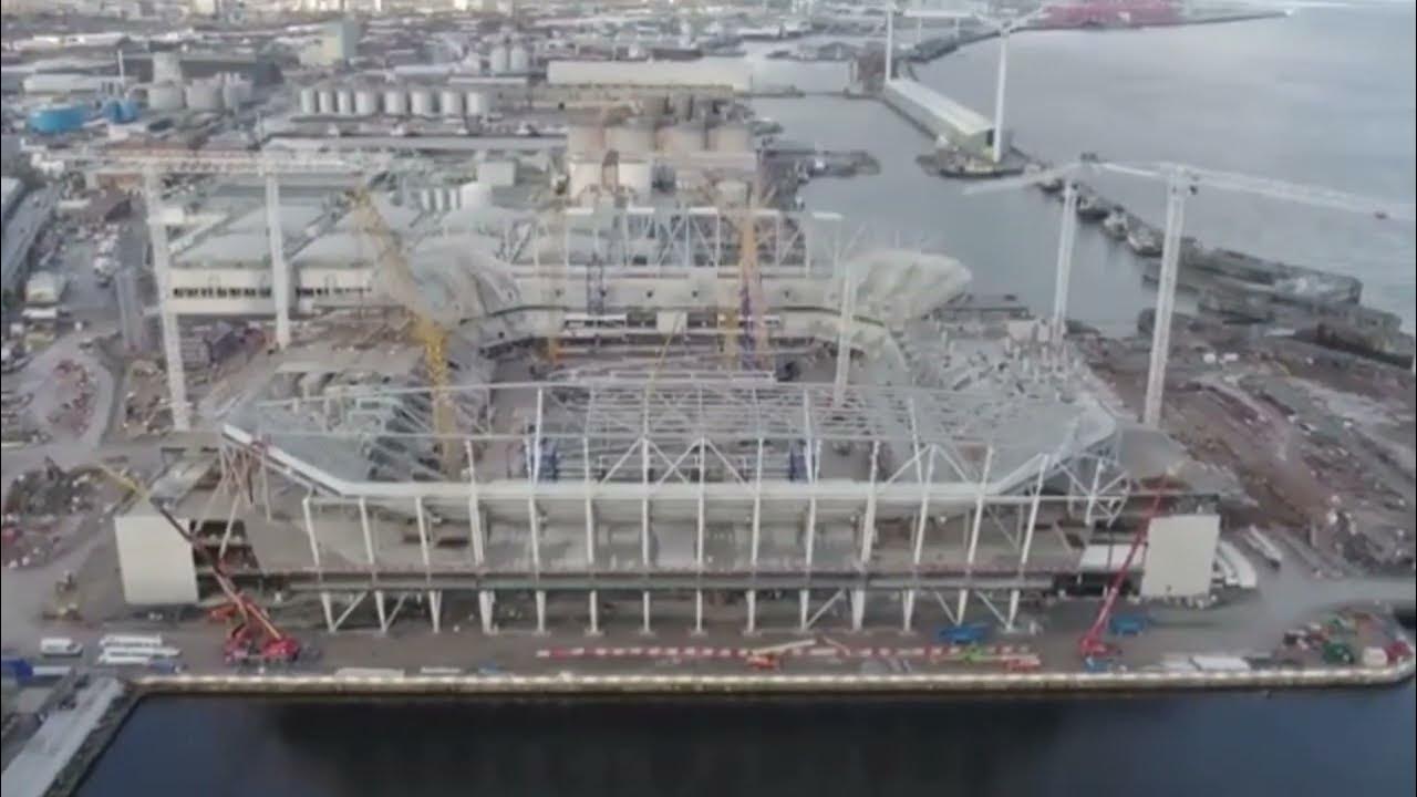 new everton stadium latest YouTube