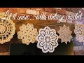 Up-cycling Vintage Crochet Doilies into Snowflake Bunting | Making Christmas Ep. 2