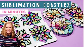 Making Sublimation Coasters the Right Way!