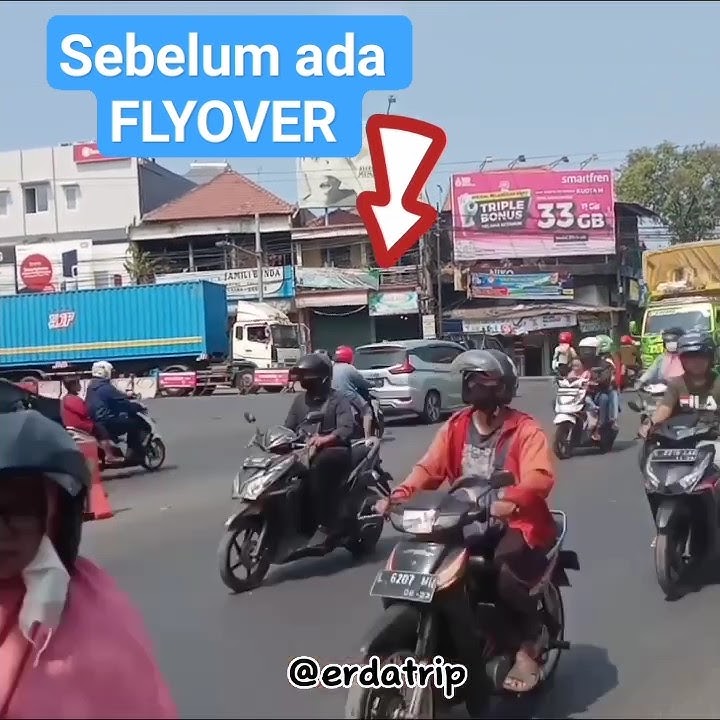 Kondisi Perempatan Gedangan Sebelum ada FLYOVER #shorts #flyover #gedangan