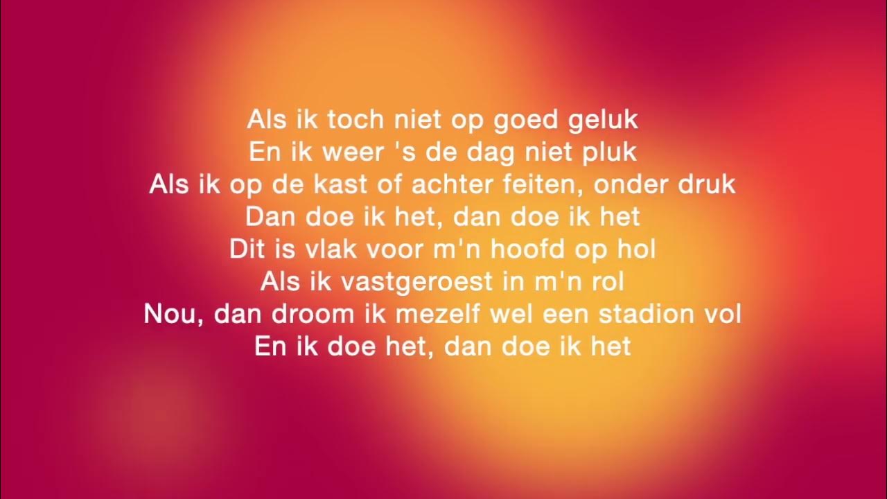Zoë Livay & Snelle - Ik zing (lyrics) Zoë Livay & Snelle - Ik zing (lyrics)