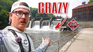 What Is Living Beneath This INSANE UNEXPLORED SPILLWAY?!? (Mississippi River Pit-Stop)