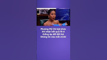 Thumbnail of Phương Mỹ Chi bật khóc khi nhận chiến thắng áp đảo 16-5 tại Sing Asia