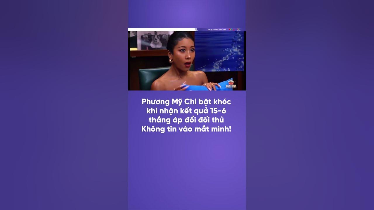 Phương Mỹ Chi bật khóc khi nhận chiến thắng áp đảo 16-5 tại Sing Asia