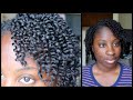 Defined Twist Out on Short Type 4 Hair