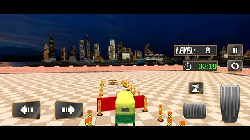 Tuk Tuk Auto Rickshaw Parking Simulator - Auto Rickshaw Driving