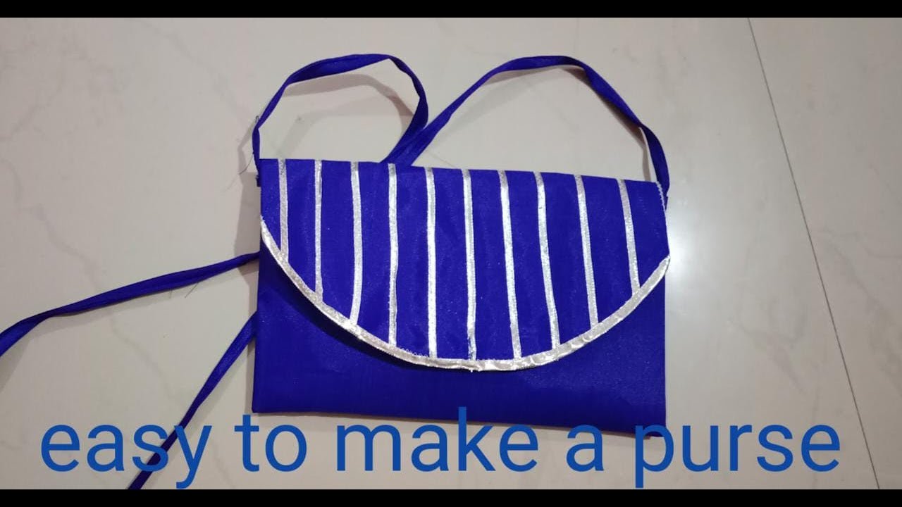 need only one rectangle piece - बैग बनाने का सबसे easy तरीका - handmade  hand bag - YouTube | Diy bags patterns, Bags, Diy bags purses