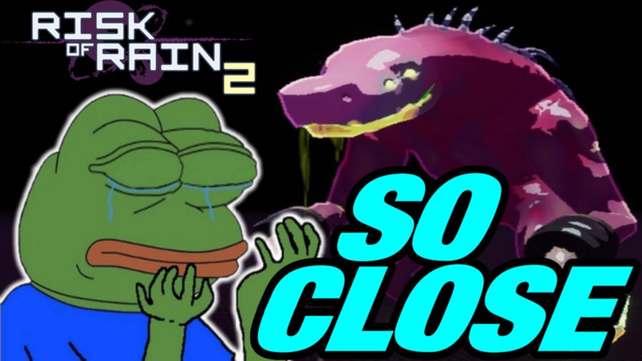 Huntress Ror I WAS SO CLOSE - Risk Of Rain 2: Part 2 (HUNTRESS) - YouTube