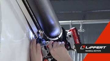 How to Center the Fabric on an Awning V1