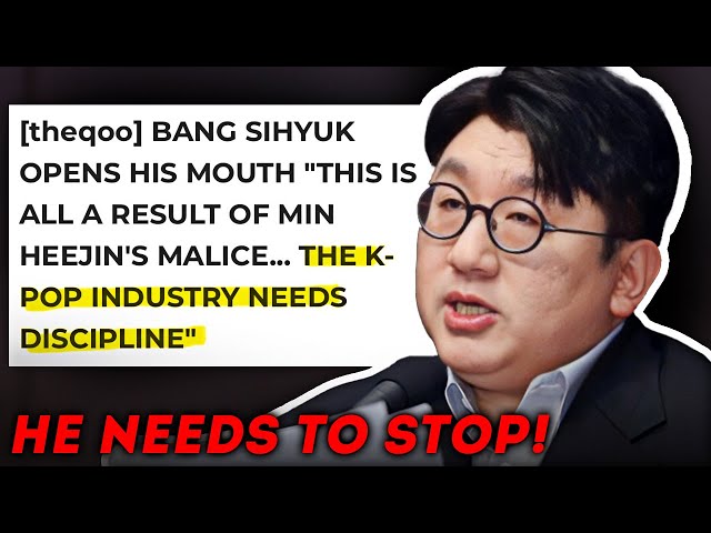 Why K-Pop Fans Are Over Bang Si Hyuk class=