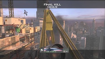 First MW3 Crane Shot Killcam - FaZe Force
