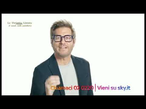 Pubblicita Sky   digitale terrestre   Enrico Papi   Ottobre 2018