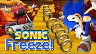 Sonic the HedgeHog Run | Sonic Run and Freeze | Freeze Sonic Brain Break | PhonicsMan Fitness