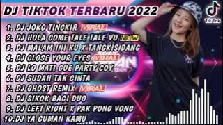 DJ TIKTOK TERBARU 2022 - DJ JOKO TINGKIR NGOMBE DAWET X HOLA COME TALE TALE | REMIX TIKTOK FULL BASS