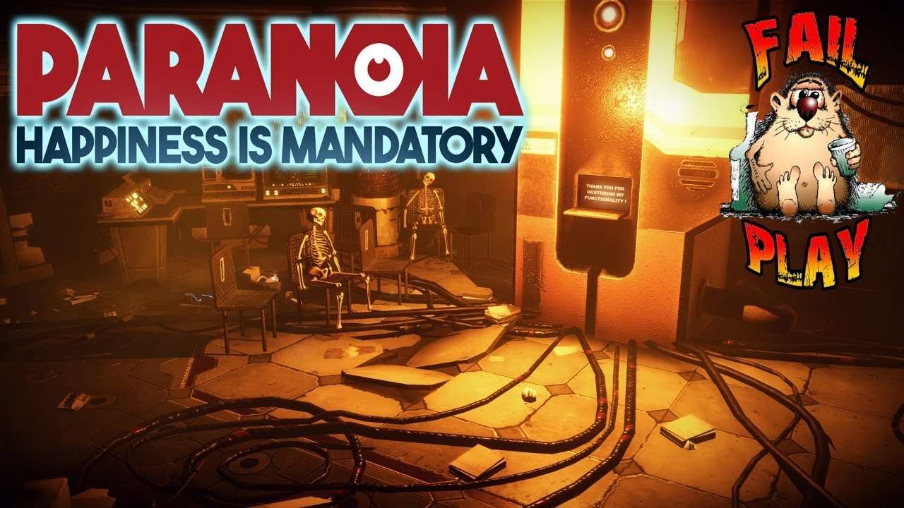 Paranoia: Happiness is Mandatory → ДОБРО ПОЖАЛОВАТЬ В УТОПИЮ. СТРИМ ...
