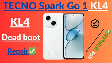 Tecno Spark go 1 KL4 Dead boot Repair✅