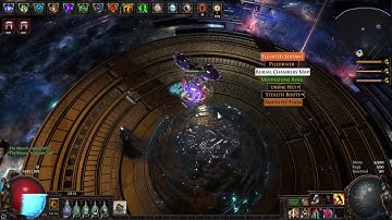 Poe 3.23 Affliction - Loot from 50 Uber Maven (300+ div profit)