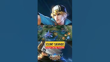 CLINT SAVAGE DAMAGE HACK - Mobile Legends #clint #clintgameplay #clintbestbuild #mobilelegends