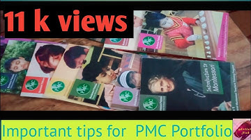 How to make Montessori Portfolio/ online PMC diploma/Final Portfolio Guidance
