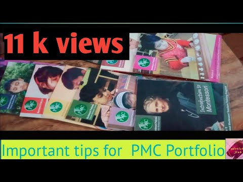 How to make Montessori Portfolio/ online PMC diploma/Final Portfolio Guidance
