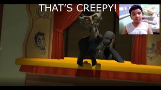 THAT'S CREEPY! | Reacting To Game Theory: You Give Them Life (Hello Puppets Scary VR Game)