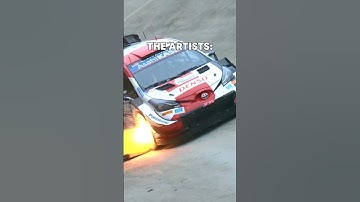 Smashing wheels is a form of art 🖼️😅 #rally #wrc #shorts