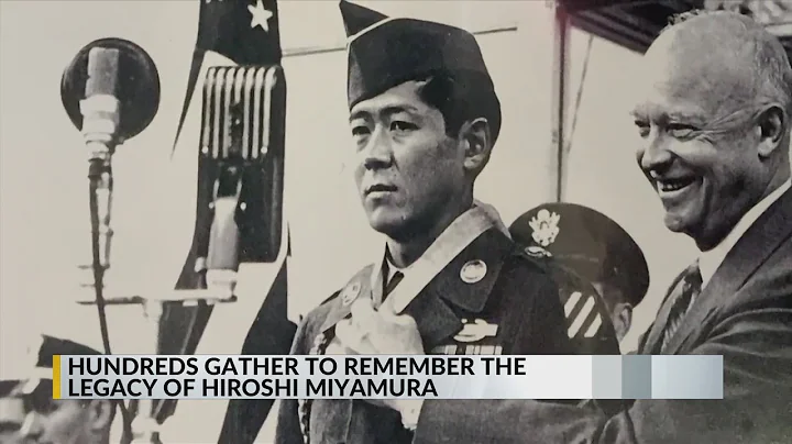 Medal of Honor recipient, Hiroshi Miyamura, laid t...