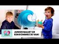 JUNIOR maakt er EEN ROMMELTJE van IN DE BADKAMER! - #612