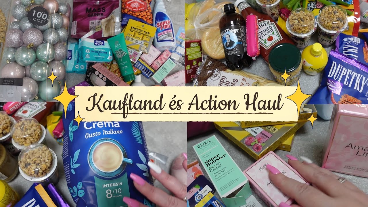 Kaufland és Action Haul | Miket vettünk?🛍️