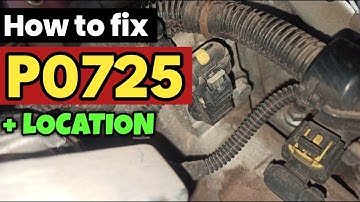 P0725 | p0725 engine speed sensor circuit malfunction | code p0725 | p0725 obd2