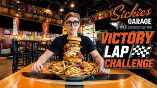 THE MASSIVE BURGER TOWER HAS BEEN ATTEMPTED BY HUNDREDS AT SICKIES GARAGE 