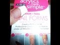ASP Nail Forms Instant long nails in less than 5 minutes!
