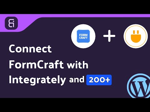 (Free) Integrating FormCraft with Integrately | Step-by-Step Tutorial | Bit Integrations